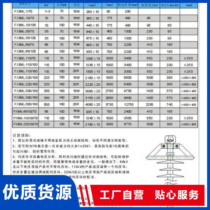 ZSW-110/4高压绝缘子