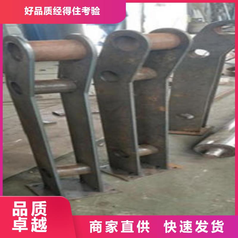 Q235材质钢板立柱切割桥梁防撞栏厂家物美价优