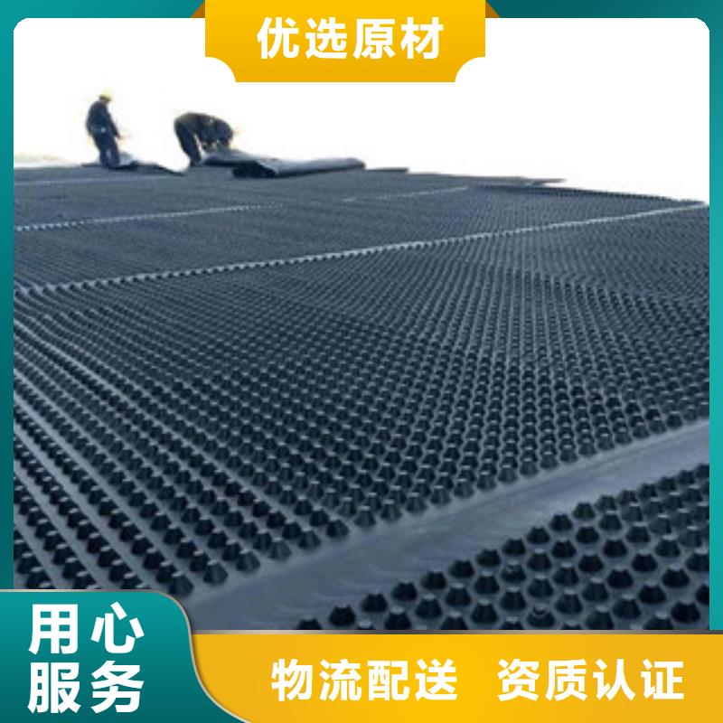 塑料排水板屋顶绿化排水板土工布专业生产N年