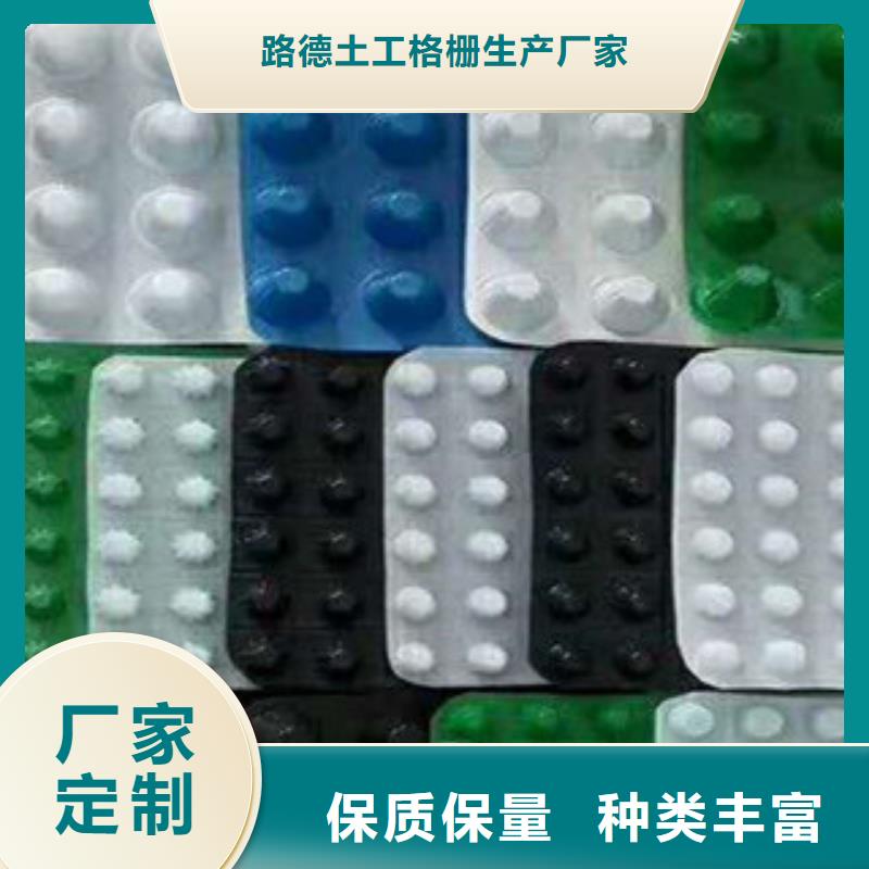 塑料排水板虹吸排水PVC毛细排水板现货实拍