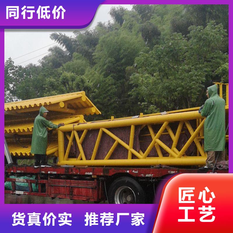 景观公交站台候车亭定制复古公交站台候车亭安装