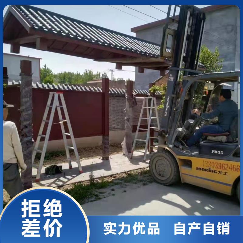 滚动灯箱公交站台精工细致打造乡镇公交站台