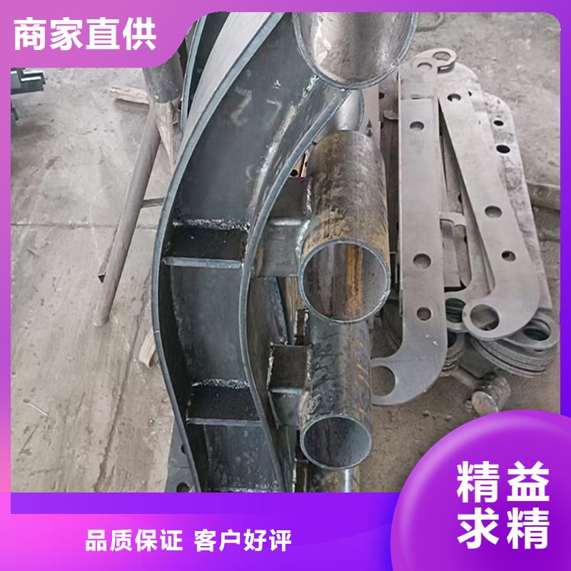 Q355B桥梁景观护栏安装产地货源桥梁防撞栏杆